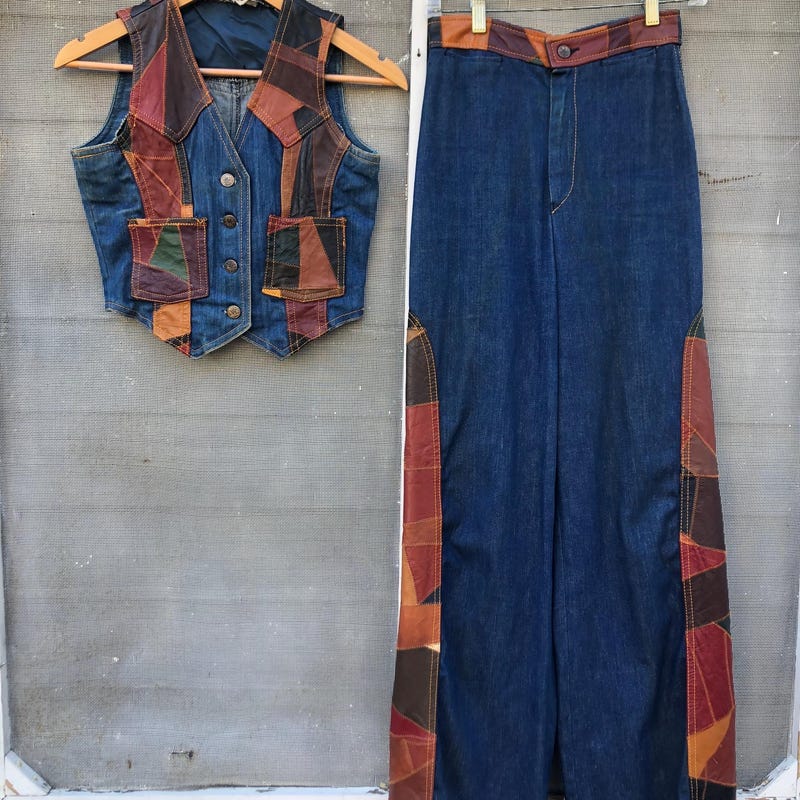 Arles Denim 2-Piece Set main image 1