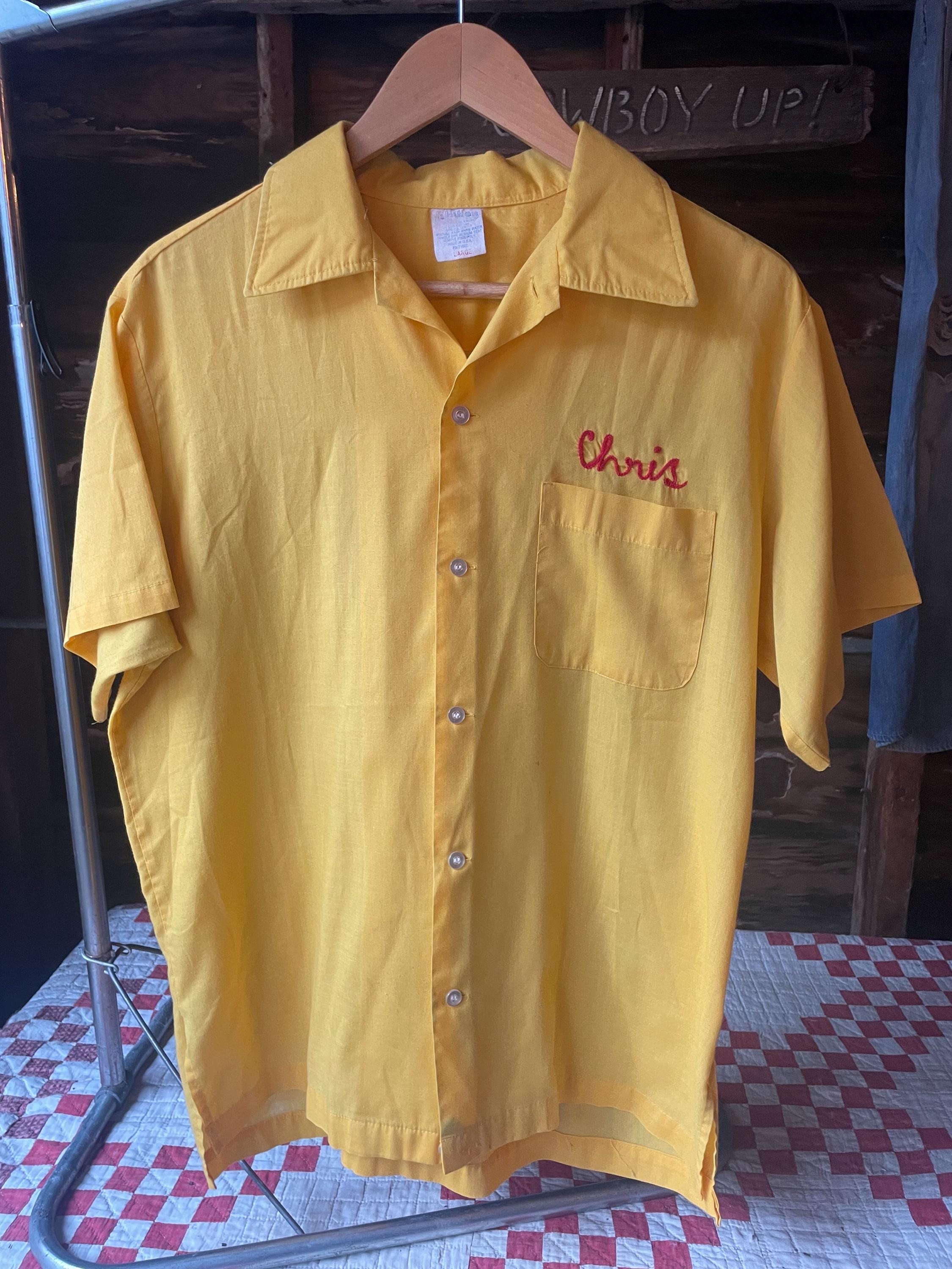 70's Bowling Shirt - Etsy Australia