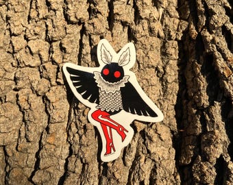 Sexy Mothman Aufkleber