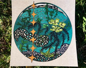 Oasis Art Print