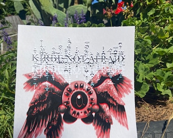 KIRBE NOT AFRAID Kunstdruck