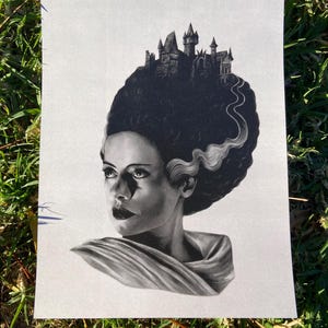 Bride of Frankenstein Art Print