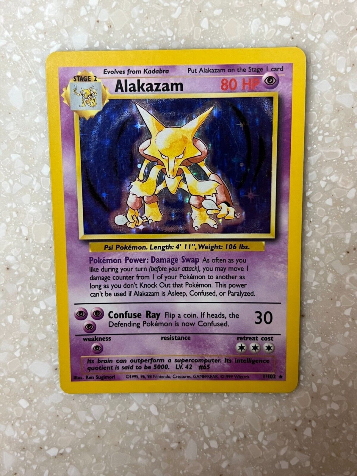Alakazam (1/102) [Base Set Unlimited]