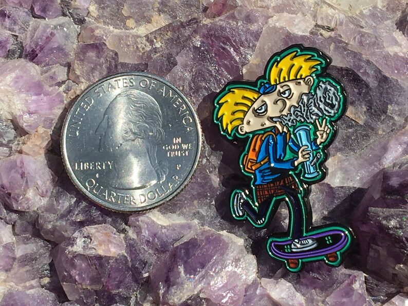 Nickelodeon Meme Bong Hey Arnold Heady Festival Weed Pot Bong Oil Rig Dab Pin Nickelodeon Meme Bong Hey Arnold Heady Festival Weed Pot Bong Oil Rig Dab Pin