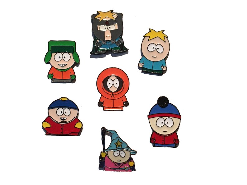 Stan Park Festival Hat Pins Hard Enamel Button Pinbacks