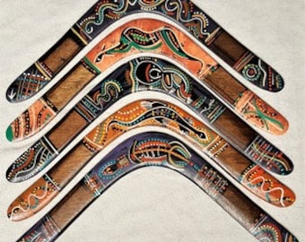 オーストラリアンアボリジナルアート タペストリー2点セット ブーメラン オーストラリアンアボリジナルアート タペストリー2点セット ブーメラン