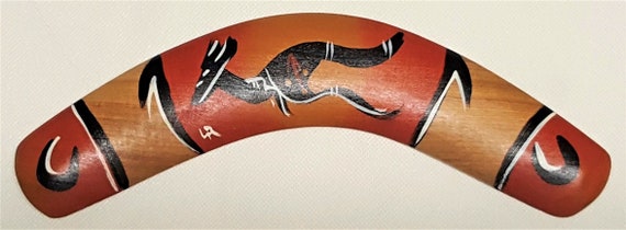 オレンジ色の先端のディスプレイブーメラン | 6 ～ 18 インチ