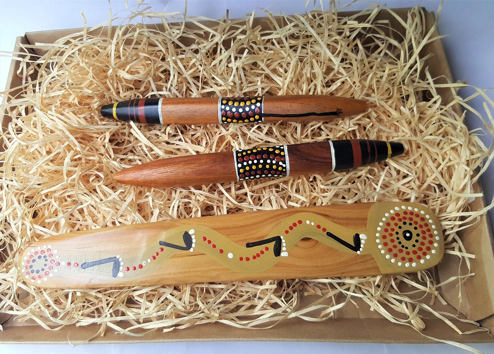 Gift Boxed Clap Sticks and Message Stick Etsy