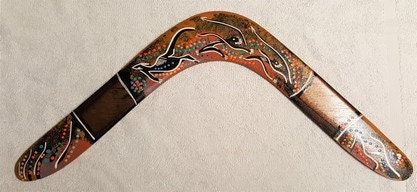 アボリジニのブーメラン：手描きのオーストラリア美術、コータラン