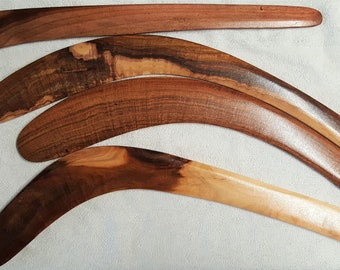 Traditional Aboriginal hunting  boomerang | black wattle timber | Collectors item