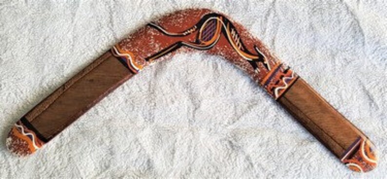 Ruckkehr Farbigen Bumerang Linke Oder Rechte Hand Werfen 16 Etsy