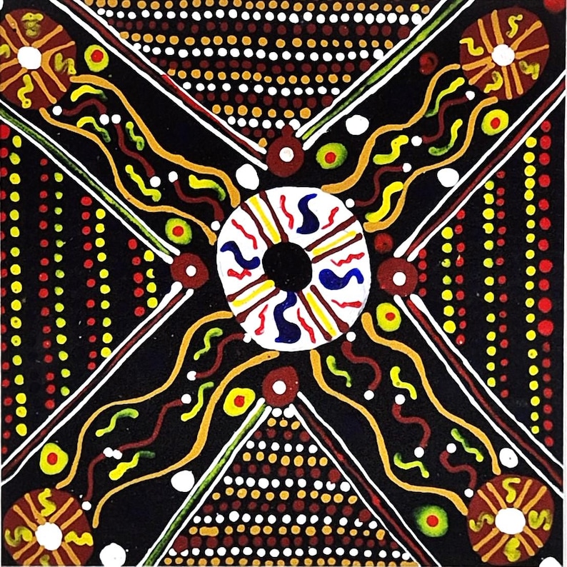 Original Aboriginal Art, Different Paths by Louise Cox - Kimberley ...