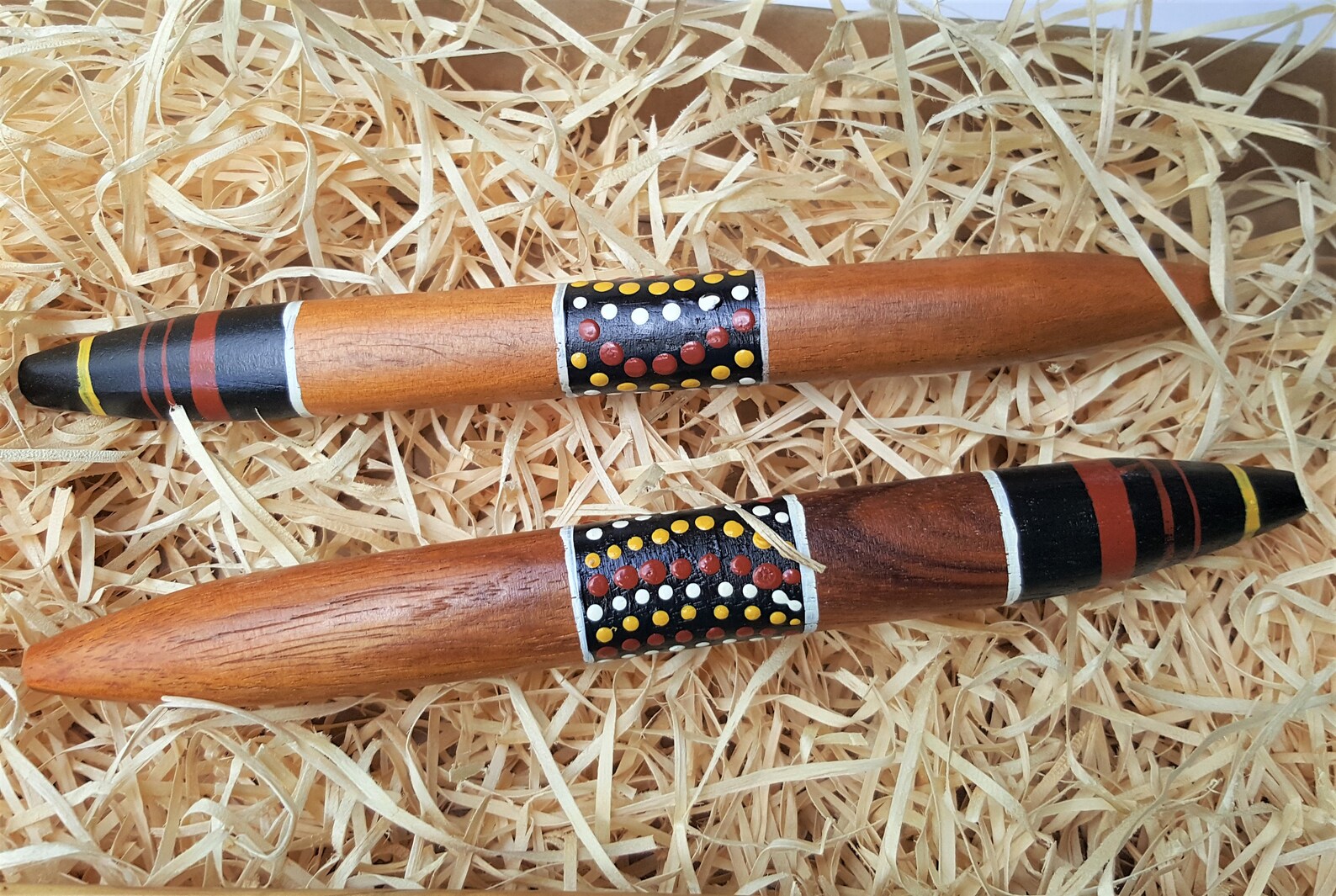 Gift Boxed Clap Sticks and Message Stick Etsy