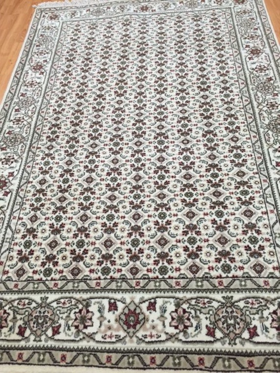 4' x 6'3" Sino Chinese Oriental Rug - Wool & Silk Pile - Hand Made