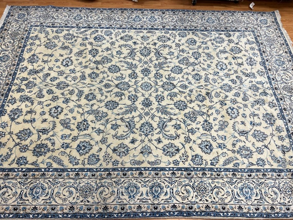 8'2" x 11'5" New Turkish Oriental Rug - Fine - Wool & Silk Pile - Hand Made