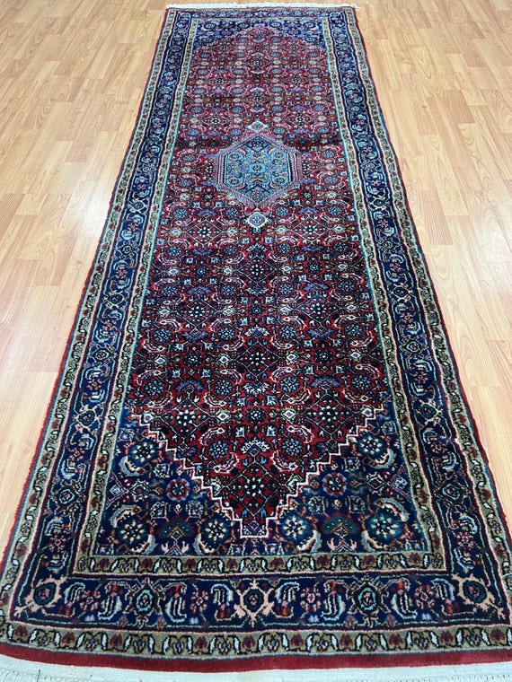 2'7" x 8' Kurdish Tribal Floor Runner Oriental Rug - Hand Made - 100% Wool