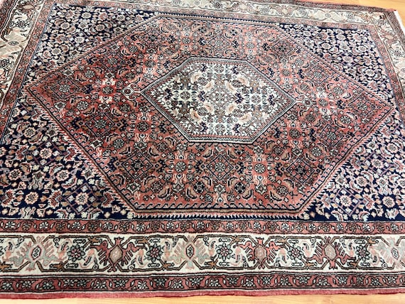3'7" x 5' Kurdish Oriental Rug - Hand Made - 100% Wool - Full Pile