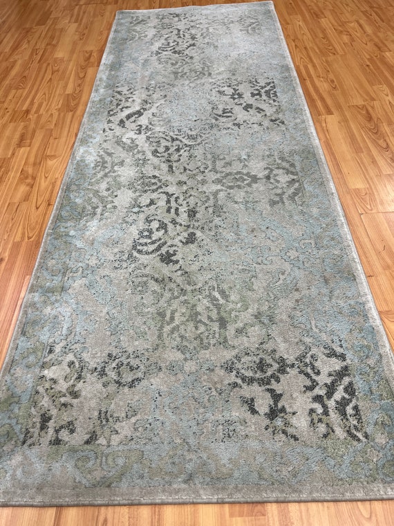 2'10" x 7'10" Feizy Turkish Floor Runner Oriental Rug - Katari Collection - Modern