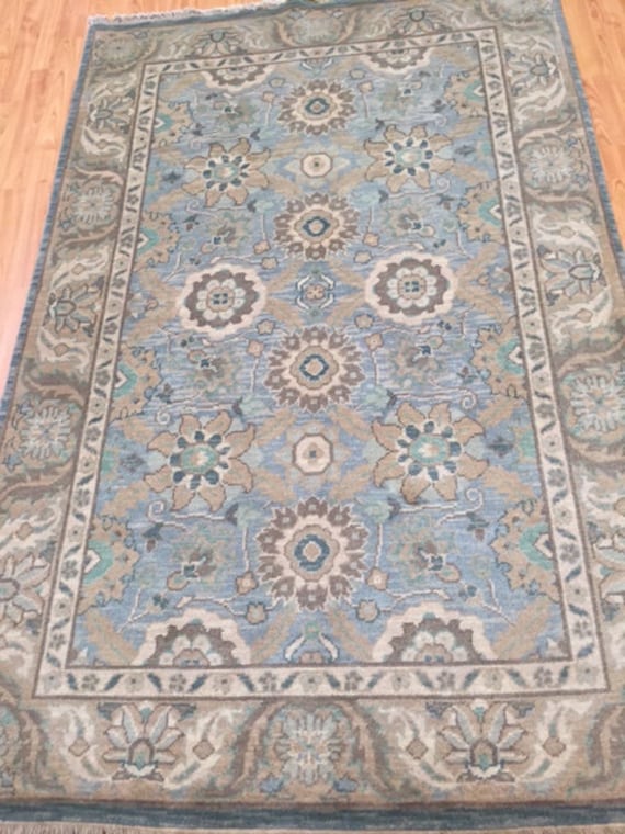 4' x 6' Chinese Agra Oriental Rug - Hand Made - 100% Wool