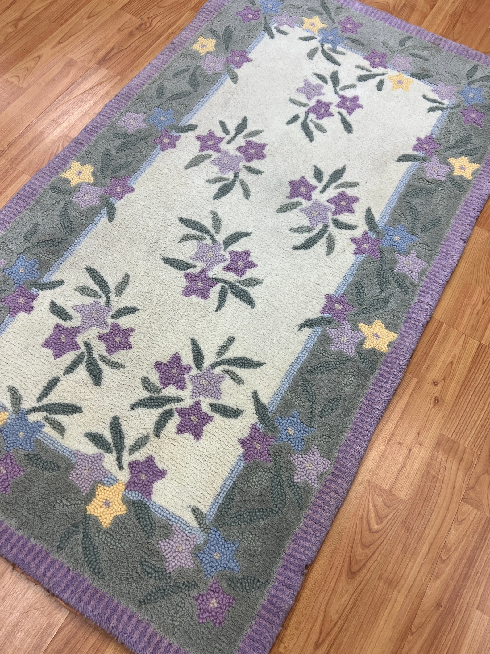 2'3 X 4' Chinese Stitch Work Oriental Rug Tufted Hand Made 100% Wool - Etsy