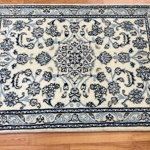 2&#39; x 3&#39; Turkish Oriental Rug - Full Pile - Wool and Silk - Hand Made