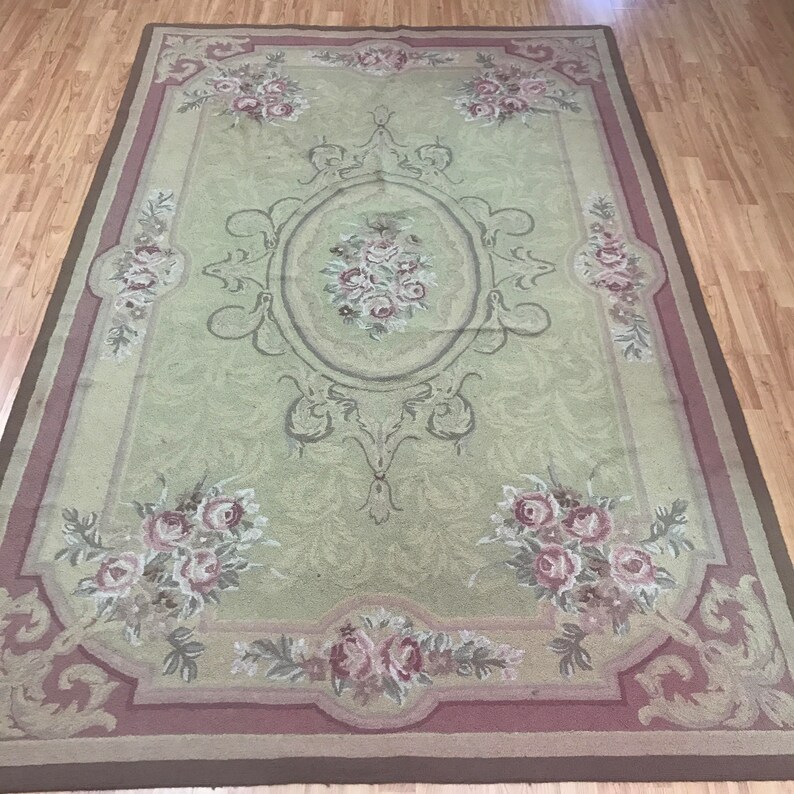 5 6 X 8 Chinese Stitch Work Oriental Rug