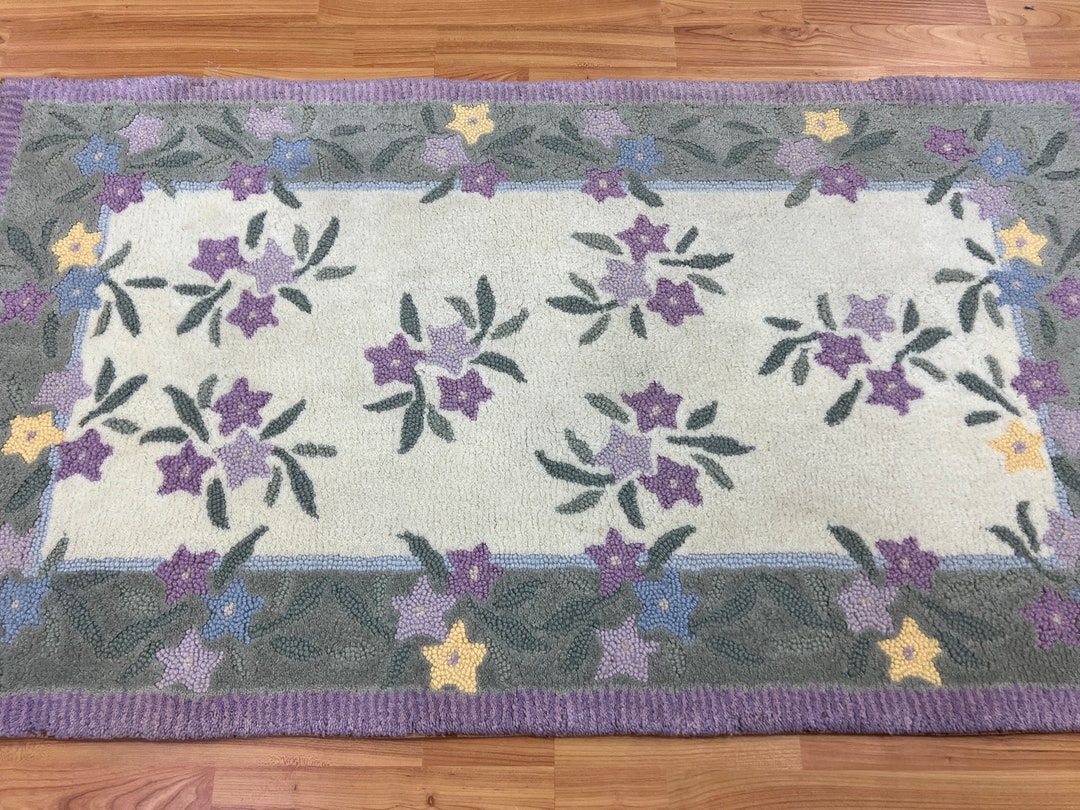 2'3 X 4' Chinese Stitch Work Oriental Rug Tufted Hand Made 100% Wool - Etsy