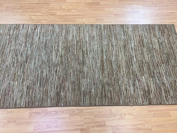 3'8" x 8' New Pakistani Peshawar Modern Oriental Rug - Hand Made - 100% Wool