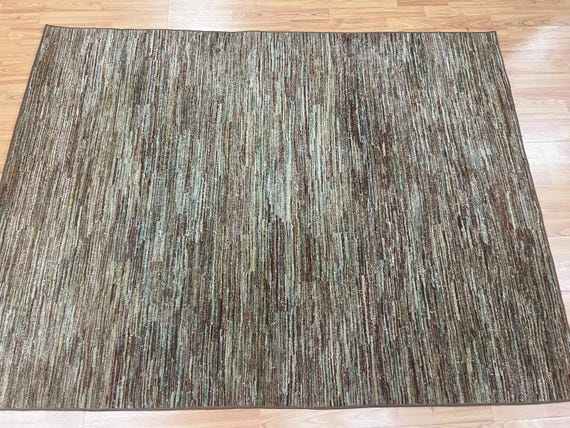 4'8" x 6'2" New Pakistani Peshawar Modern Oriental Rug - Hand Made - 100% Wool