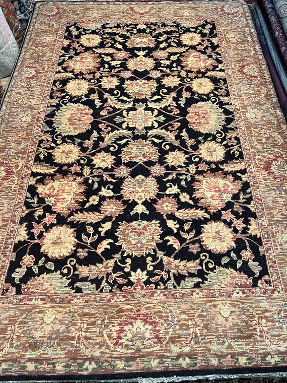 6' x 9' New Chinese Agra Oriental Rug - Hand Made - 100% Wool - Vegetable Dye