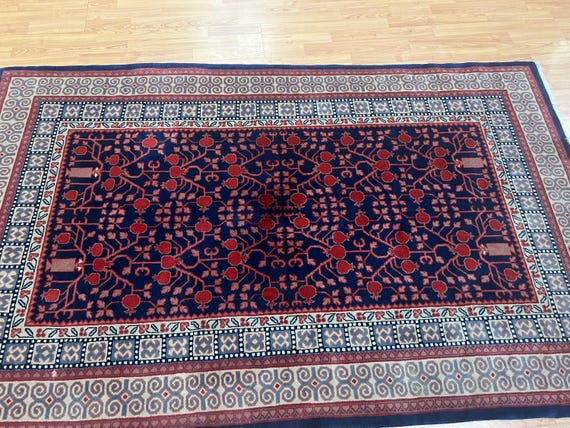 4' x 6'6" Turkish Oriental Rug - Ful Pile - 100% Wool - Hand Made
