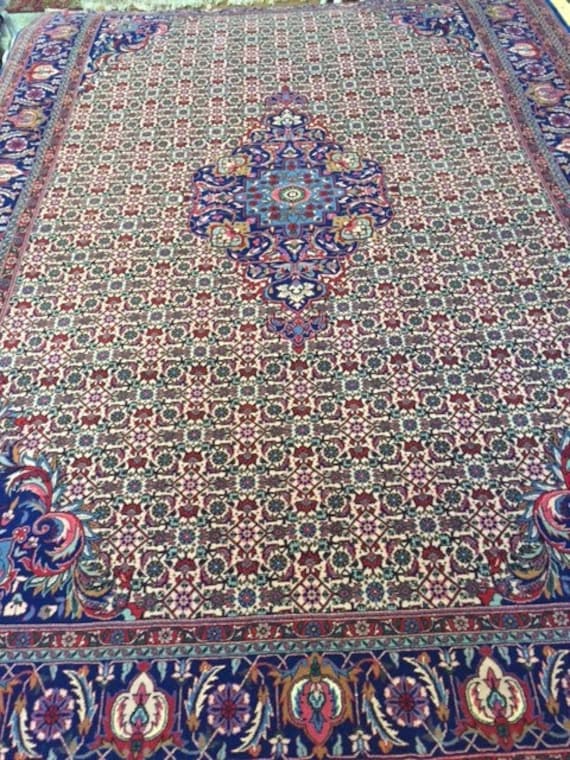 5'8" x 8'4" Chinese Tabriz Design Oriental Rug - Wool & Silk - Very Fine