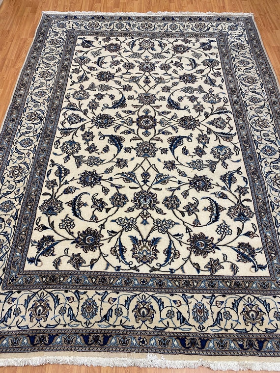 6'9" x 9'5" New Turkish Oriental Rug - Fine - Wool and Silk - Hand Made