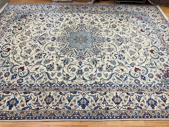 9'4" x 12'4" New Turkish Oriental Rug - Wool and Silk - Hand Made