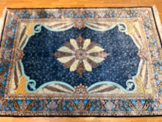 5' x 7'3" New Turkish Oriental Rug - 800 KPSI - Very Fine - Hand Made