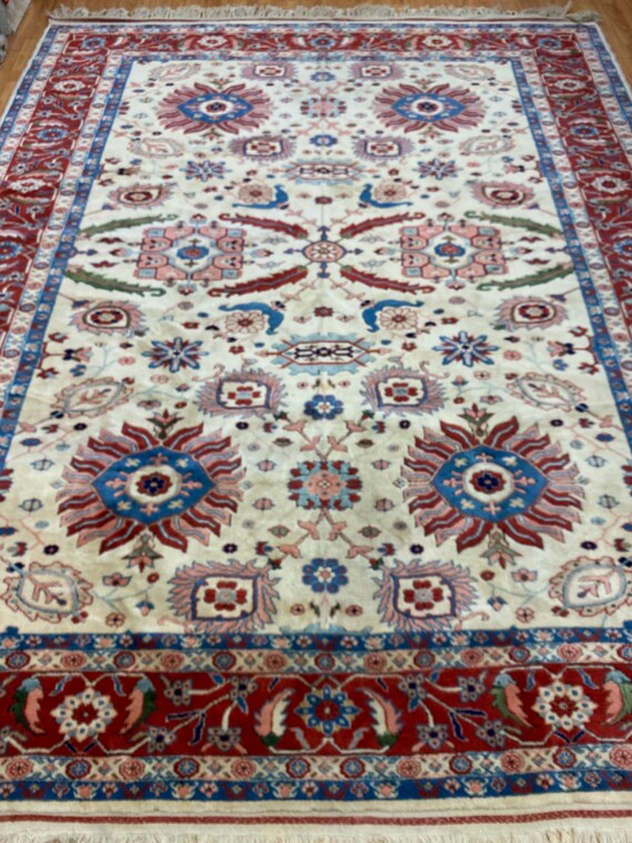 8'11" x 11'3" Turkish Kisery Oriental Rug - Full Pile - Hand Made - 100% Wool