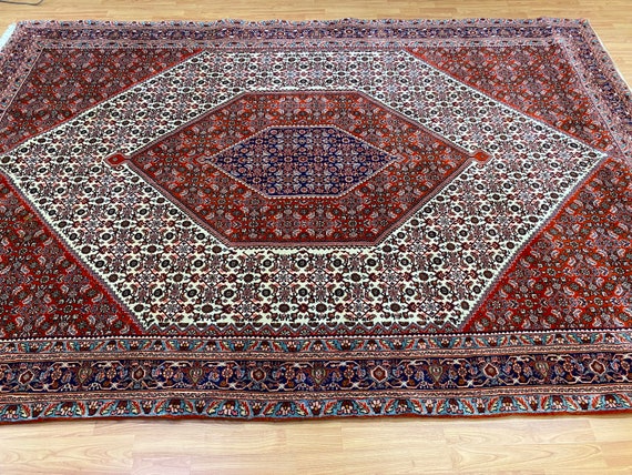 6'9" x 10' New Kurdish Oriental Rug - Hand Made - 100% Wool - Full Pile