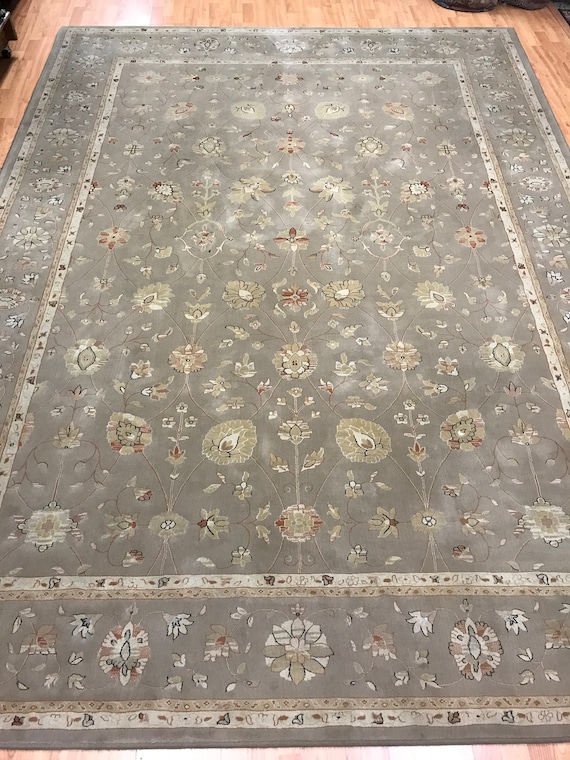 8' x 11' Turkish Tabriz Oriental Rug - Nobility Collection