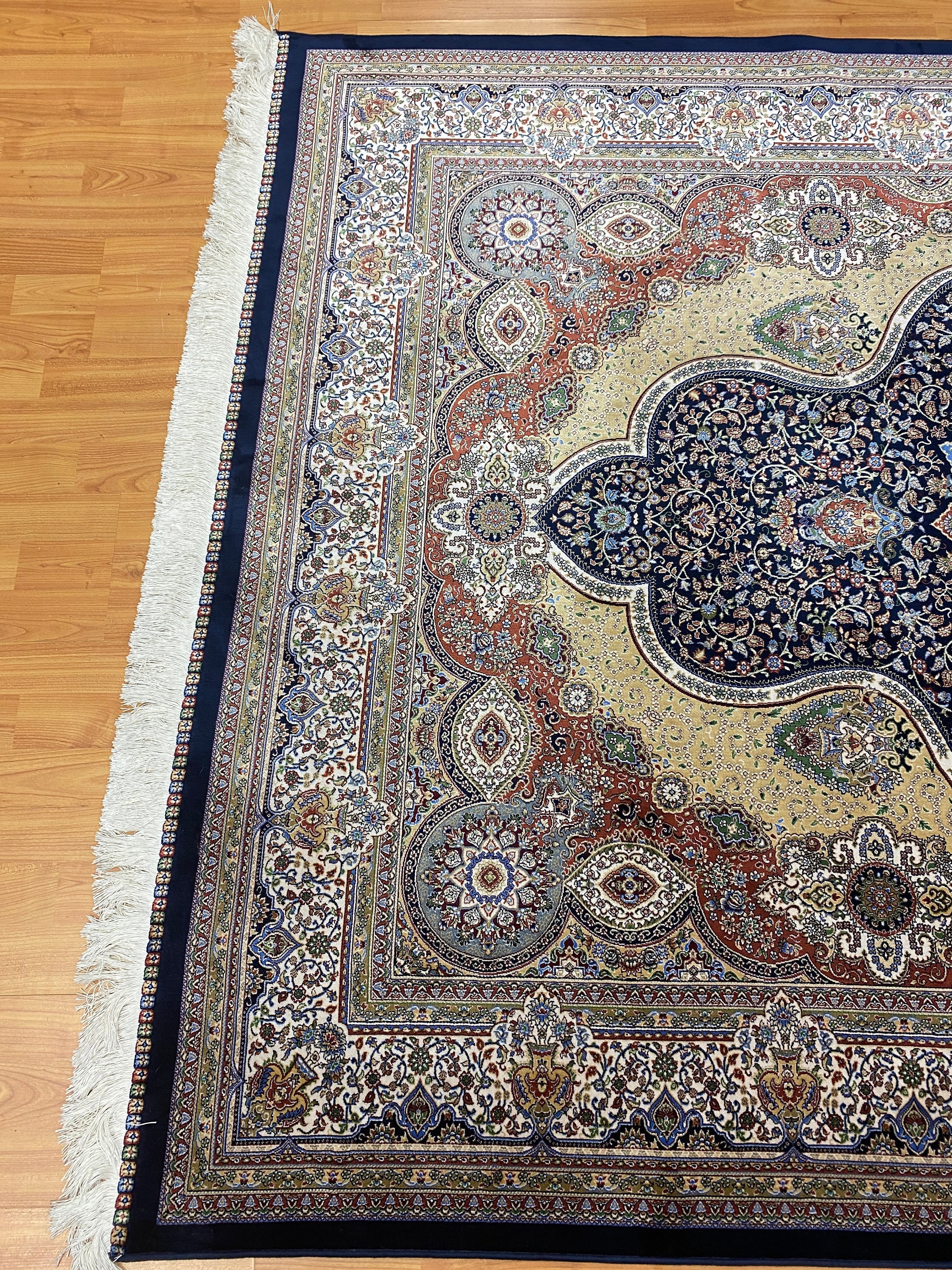 5' x 7'5 New Turkish Oriental Rug 1200 KPSI Very Fine Hand Made 100 Silk