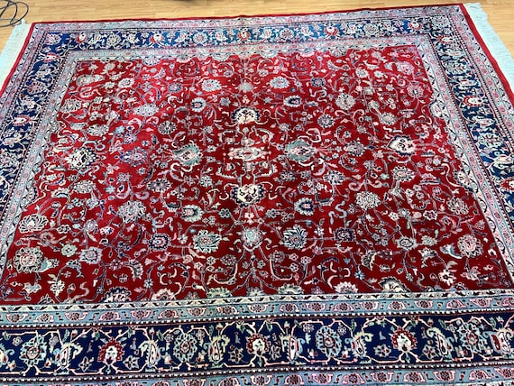 8' x 10' Sino Chinese Tabriz Oriental Rug - Hand Made - 100% Wool