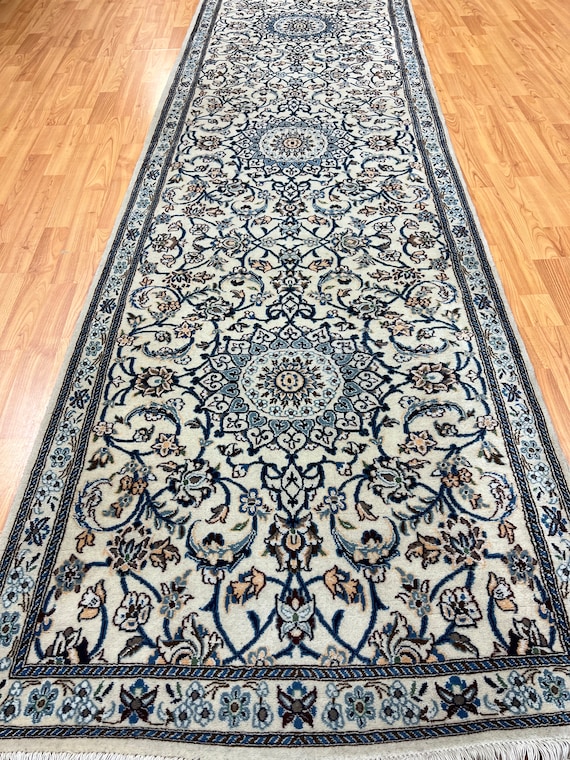 2'10" x 9'9" New Turkish Floor Runner Oriental Rug - Fine - Wool & Silk Pile - Hand Made