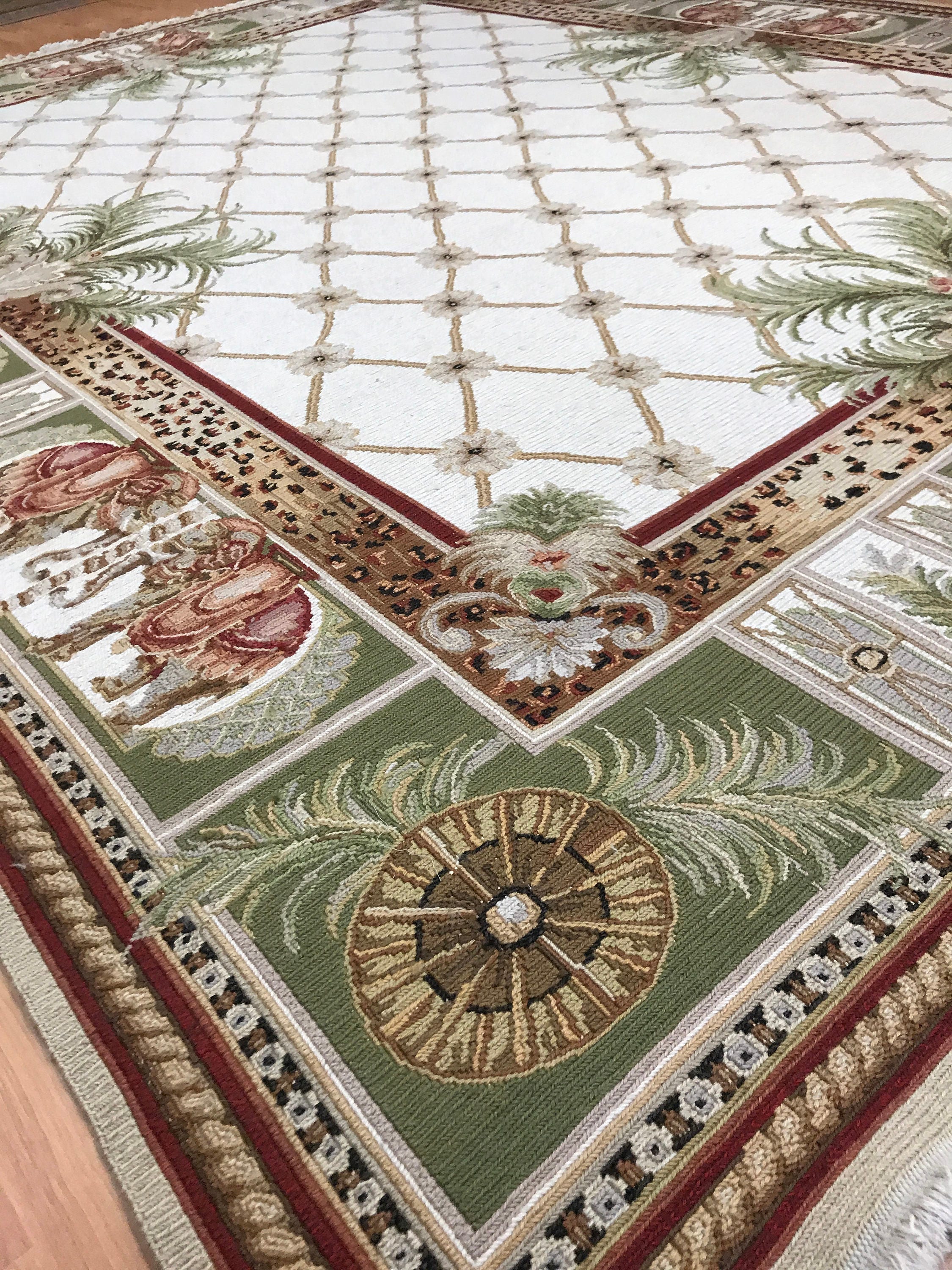 7'6 x 9'8 Chinese Sumak Flat Weave Oriental Rug Hand Made 100 Wool