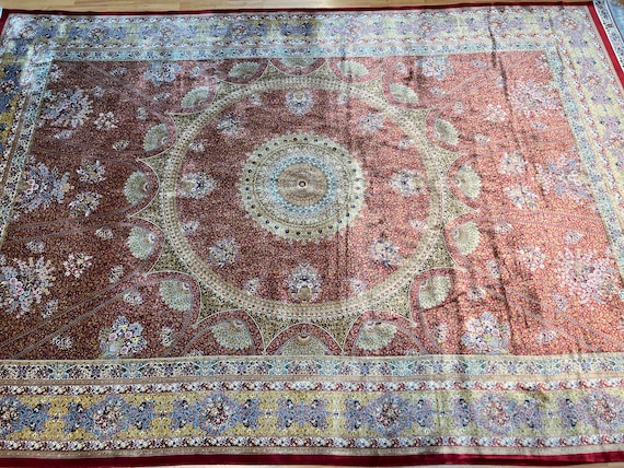 6'7" x 10' New Turkish Oriental Rug - 800 KPSI - Very Fine - Hand Made