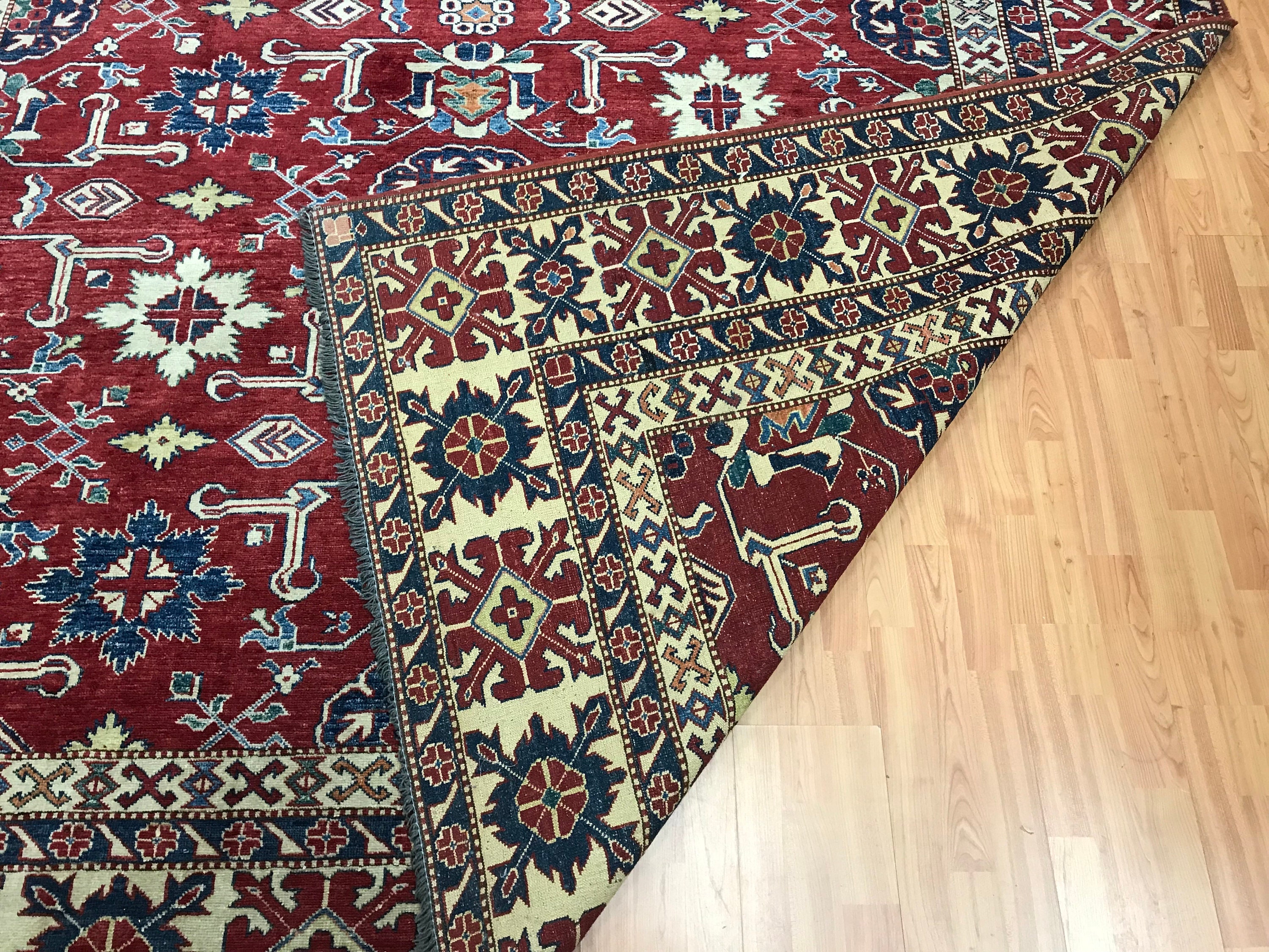 8'5 X 10'10 Pakistani Kazak Oriental Rug Etsy