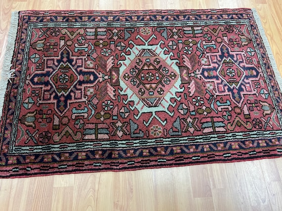 2'3" x 3'5" Azerbaijani Oriental Rug - Hand Made - 100% Wool