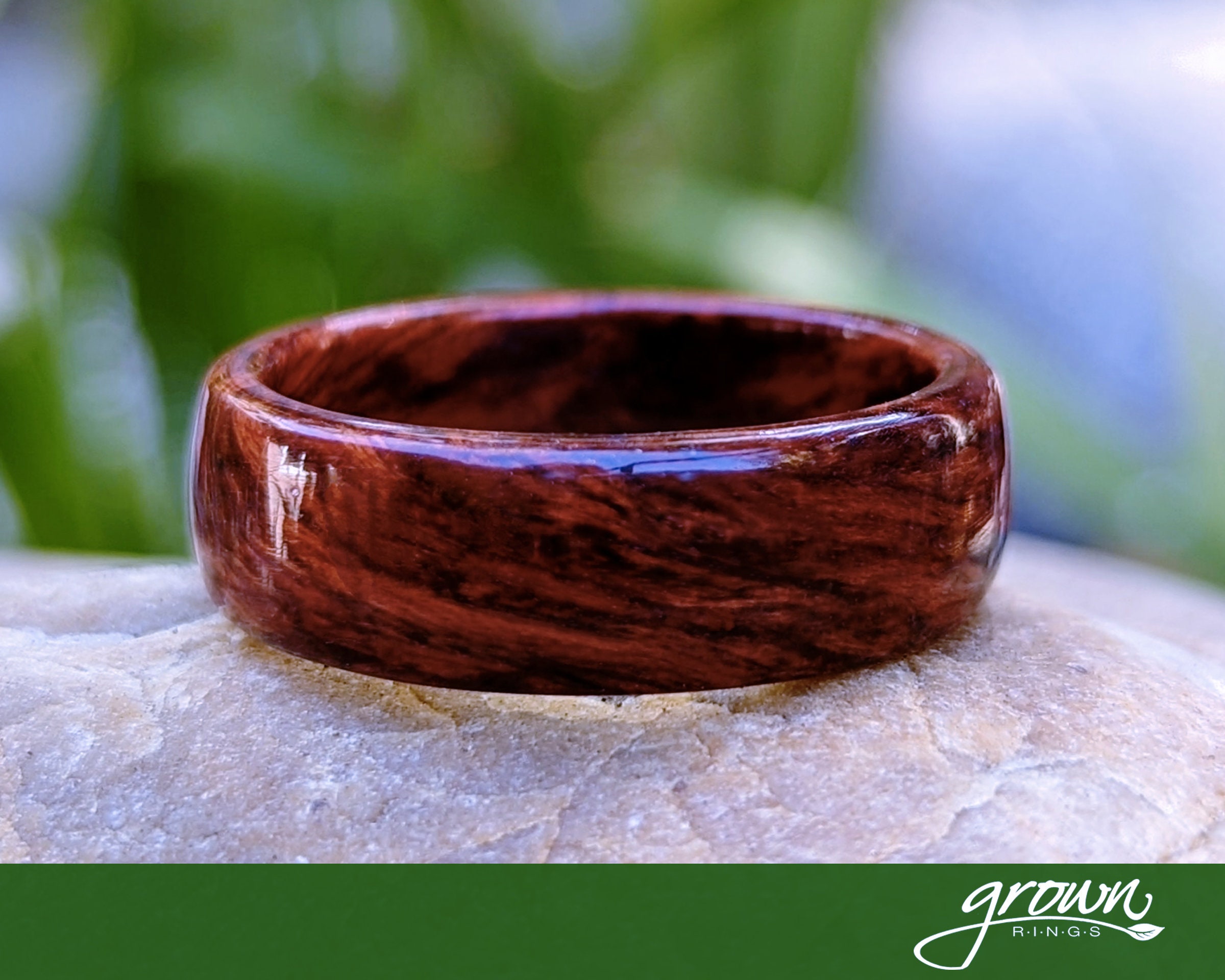 Mahogany Wooden Ring  Wooden rings, Wood rings, Mahogany