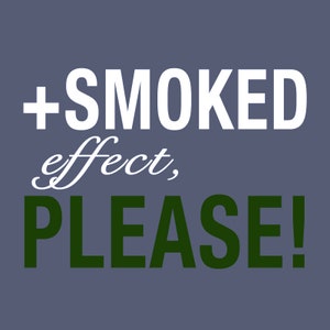 Smoked Effect Upgrade (can be used with most GrownRings designs, including Jameson and whiskey barrel rings)