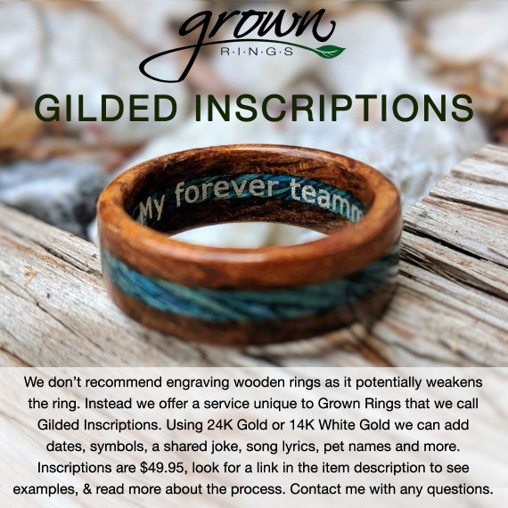 Kauri wood ring sale