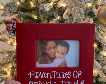 Elf Album Christmas Card Holder Gift for Mom Gift for Sister Christmas Gift for Mother in Law Christmas Gift for Best Friend Custom