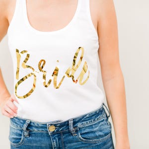 Wedding Day Bride Shirt Bridesmaid Shirt Bachelorette Party Shirts Girls Weekend Shirt Bachelorette Tanks Bridal Party Bridesmaid Tanks